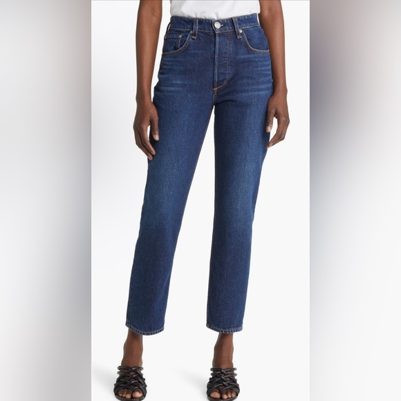 NWT rag & bone Nina High-Rise Ankle Skinny Jeans Size 23 - Picture 1 of 8